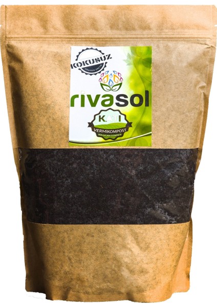 ® Organik Solucan Gübresi 2 kg - Doğa Dostu Craft Paket