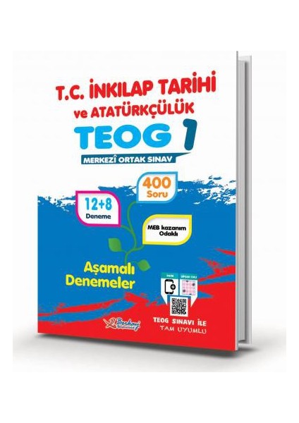 TEOG 1 T.C. İnkılap Tarihi ve Atatürkçülük Aşamalı Denemeler