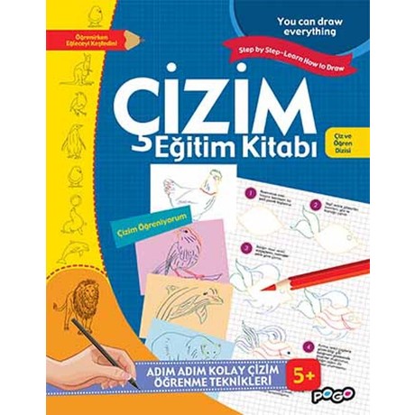 Cizim Egitim Kitabi Ciz Ve Ogren Dizisi Adim Adim Kolay Fiyati