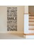 Family Rules Duvar Sticker 1