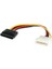 Molex 4 Pin - Sata Güç Dönüştürücü Kablo (DK-CB-P101) 1