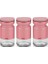 N964 Sweet 3'lü Kavanoz Set Pembe 1
