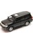 Sesli ve Işıklı 1:32 Toyota Land Cruiser Çek Bırak Araba (Siyah) 1