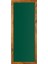 45 cm x 110 cm Doğal Ahşap Çerçeve Duvara Monte Yeşil Tahta (Tebeşir Tahtası) 1
