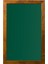 65 cm x 100 cm Doğal Ahşap Çerçeve Duvara Monte Yeşil Tahta (Tebeşir Tahtası) 2