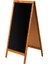 60 cm x 110 cm Çatı Tipi Çift Yüzlü Menü Tahtası Kara Tahta (Tebeşir Tahtası) 1