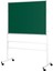 120 cm x 200 cm Mobil Ayaklı Tek Yüzlü Yeşil Tahta (Brifing Tahtası, Tebeşir Tahtası) 3