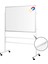 90 cm x 120 cm Mobil Ayaklı Tek Yüzlü Manyetik Yazı Tahtası Beyaz (Brifing Tahtası) 1