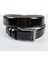 Siyah Klasik 3,5 cm Suni Deri Erkek Rugan Kemer 1701351 1
