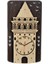 Dekoratif Ahşap Duvar Saati Camsız 49 x 26 Cm 1