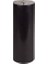 10X25 Siyah Silindir Mum 1
