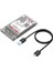 USB 3.0 to SATA 2.5’’ Şeffaf (Transparan) Harici Harddisk Kutusu 2139U3-PRO-CR 1