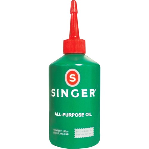 Singer Dikiş Makinesi Yağı 100 ml Kolay Kullanım için Plastik Şişe Uzun Süreli Yağlama