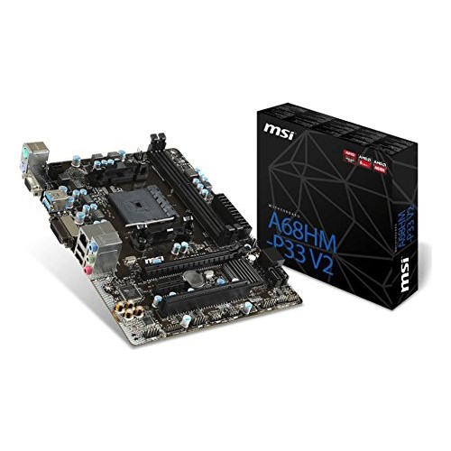 Msi a68hm p33 v2 не запускается