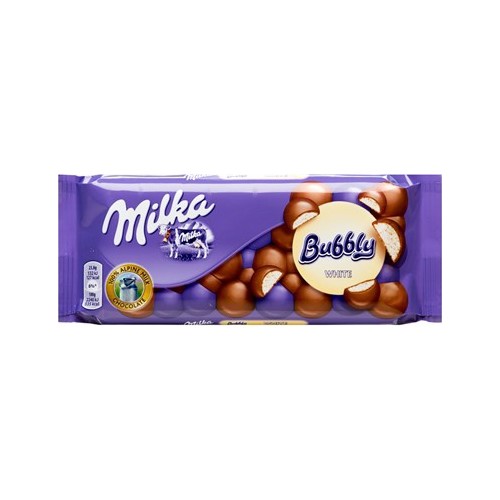 Milka Bubbly White Sütlü Tablet Çikolata 100 Gr Fiyatı