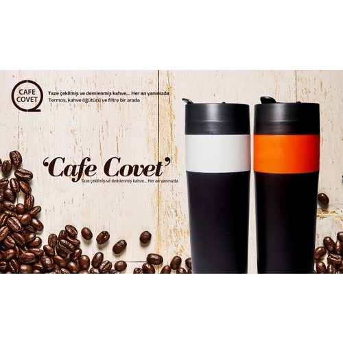 Cafe Covet Pratik Çekirdek Kahve Öğütücülü Termos Fiyatı