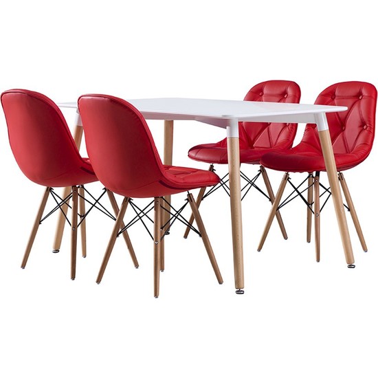 Eames Masa Sandalye Takımı 2 Fiyatı Taksit Seçenekleri