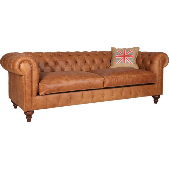 Old English Leather Chesterfield Fiyatı Taksit Seçenekleri