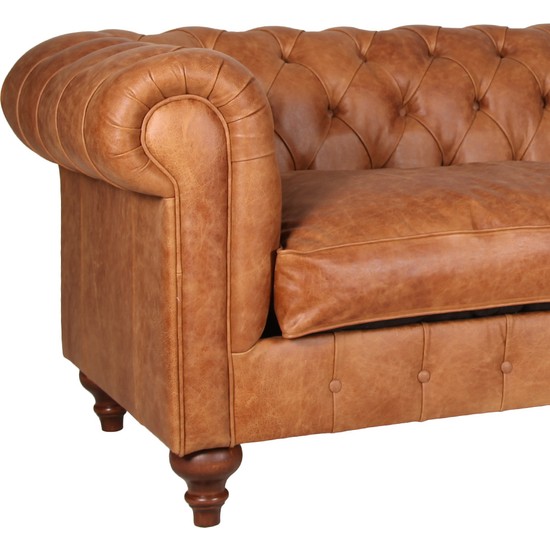 Old English Leather Chesterfield Fiyatı Taksit Seçenekleri