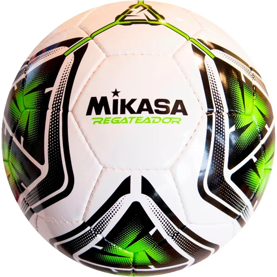 Mikasa El Dikişli Halı Saha Futbol Topu Regateador5-G Beyaz-Yeşil