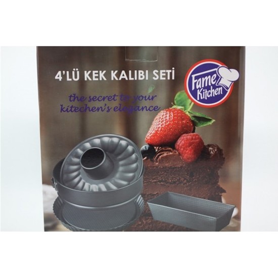 Queen�s Kitchen Lüx Kek Kalıbı 3�Lü Takım (29768) Fiyatı