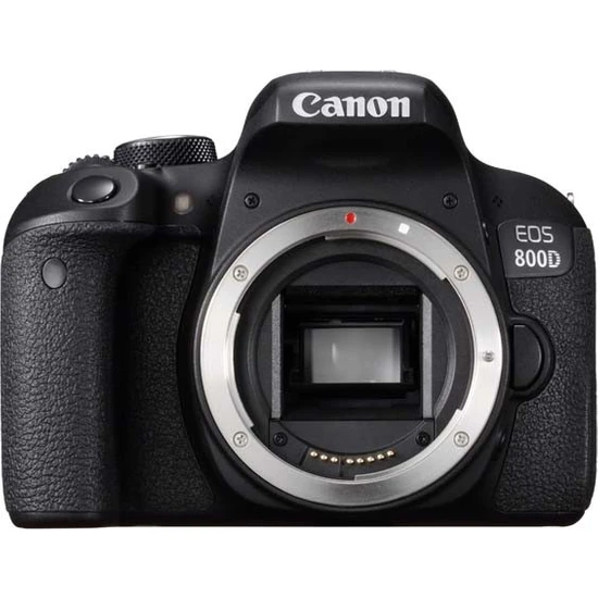 Canon EOS 800D + 18-55mm + 55-250mm + Hafıza Kartı + Çanta
