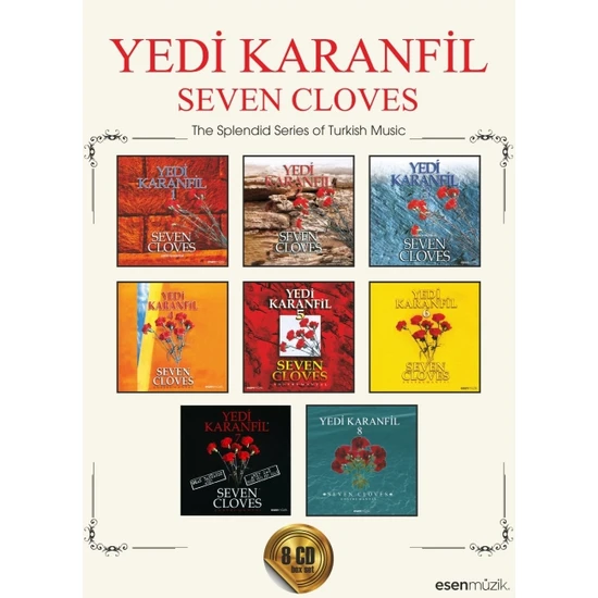 Yedi Karanfil - Seven Cloves 8Cd Box Set