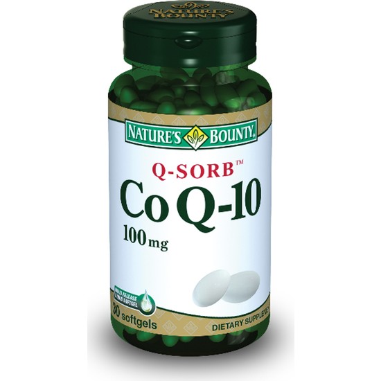 Nature's Bounty CoQ-10 100 mg 30 Kapsül en iyi fiyatla Hepsib...