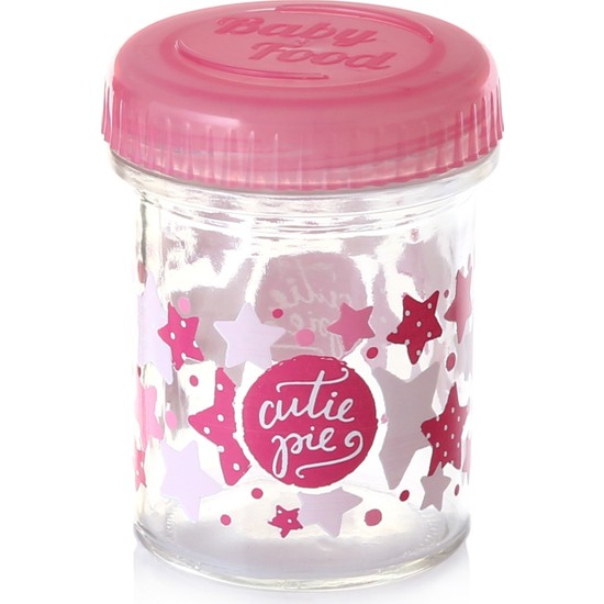 Renga Desenli Mama Kavanozu Pembe 200 ml Fiyatı