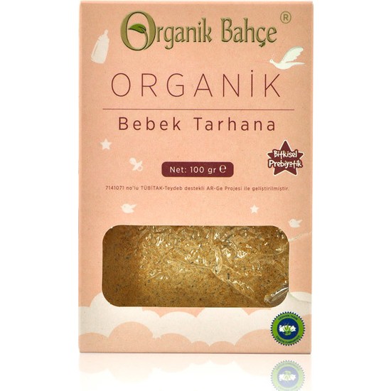 Organik Bahçe Organik Bebek Tarhanası 100 Gr Fiyatı