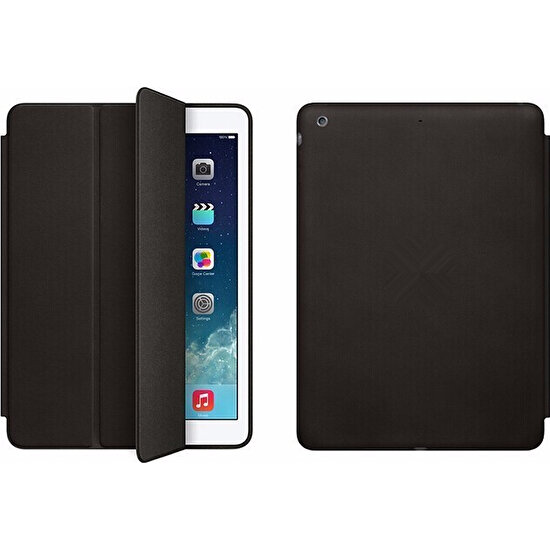 Srx Apple iPad New 9.7 2017 A1822 A1823 Tam Kadifemsi Uyku Modlu Tablet Kılıfı