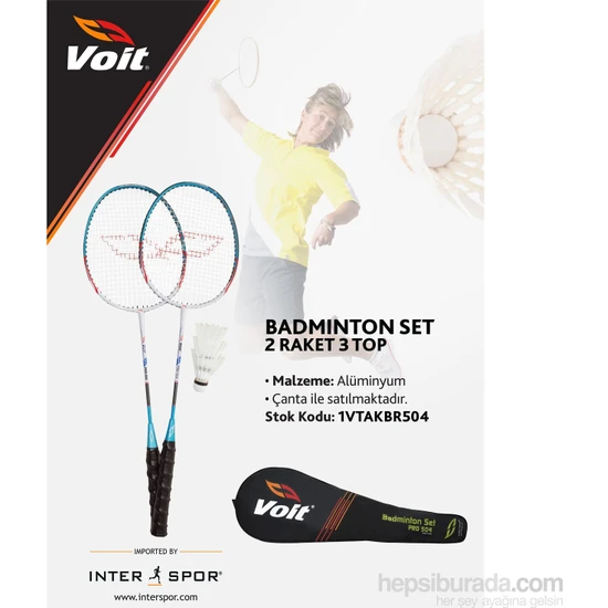 Voit Pro-504 3 Top 2 Raket Badminton