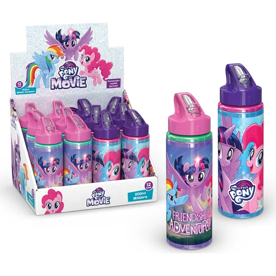 My Lıttle Pony Pipetli Alüminyum Matara (600 Ml) 42935