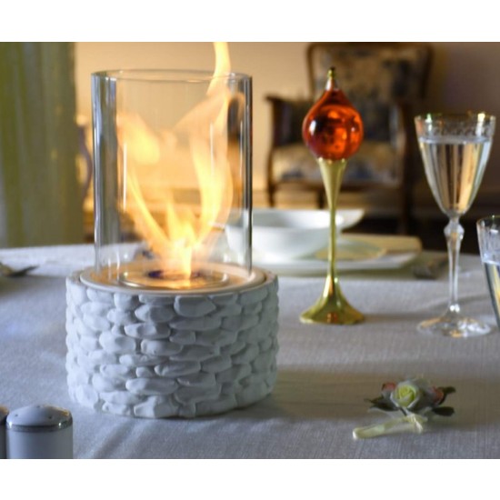 Mumvemum Beyaz Ethanol Şömine Masa Tipi Fiyatı Taksit Seçenekleri