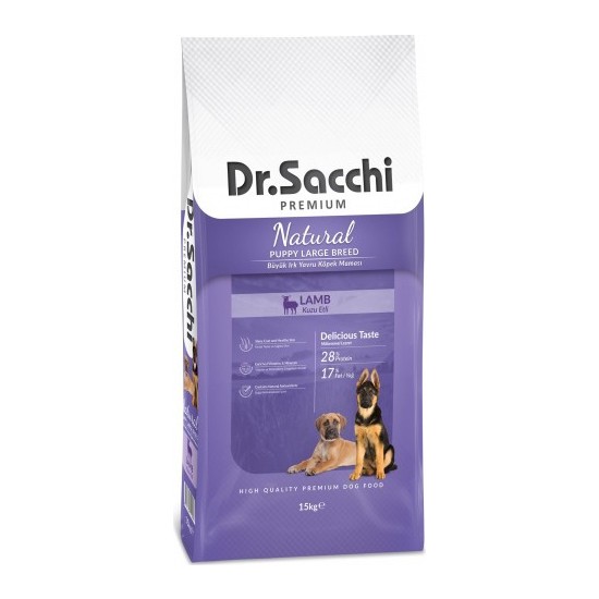 Dr.Sacchi Puppy Large Lamb Yavru Köpek Maması 15 Kg Fiyatı