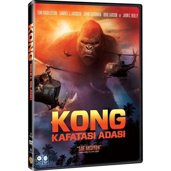 Kong: Kafatası Adası Dvd