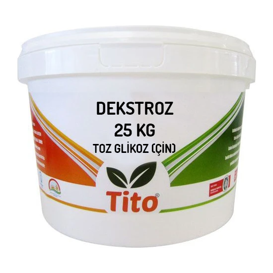 Tito Dekstroz Toz Glikoz Standart Kalite 25 kg