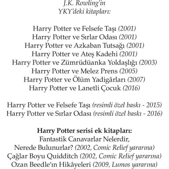 Harry Potter Ve Ölüm Yadigarları - J. K. Rowling Kitabı Ve Fiyatı