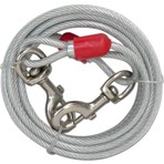 Eastland Köpek Bahçe Bağlama Çelik Halat 5 mm / 6 Metre 80 kg