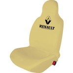 Özdemir Tekstil Renault Brodway Oto Koltuk Servis Kılıfı Penye Ön Arka Takım Krem Rengi