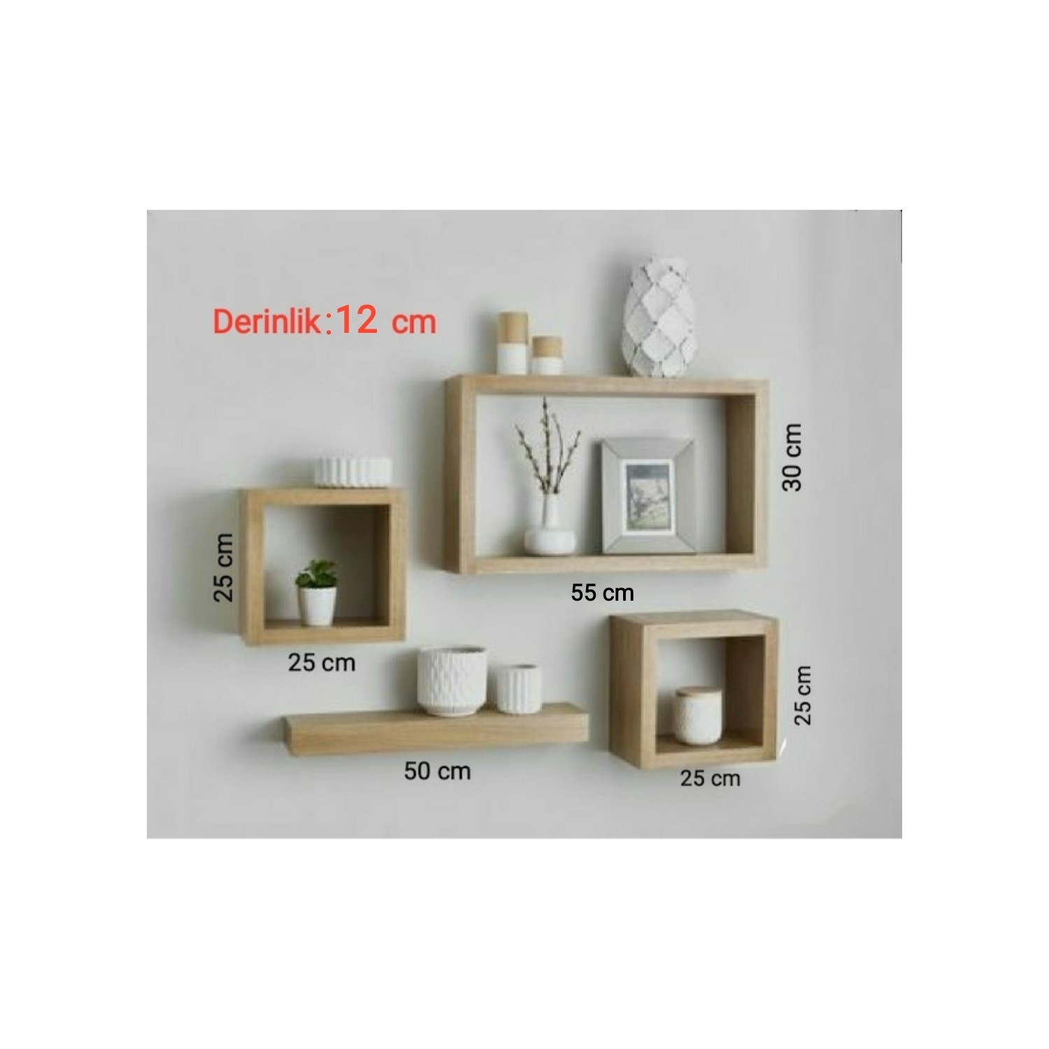 Meya Mobilya Burcu Dekoratif Raf Sistemi Fiyatı