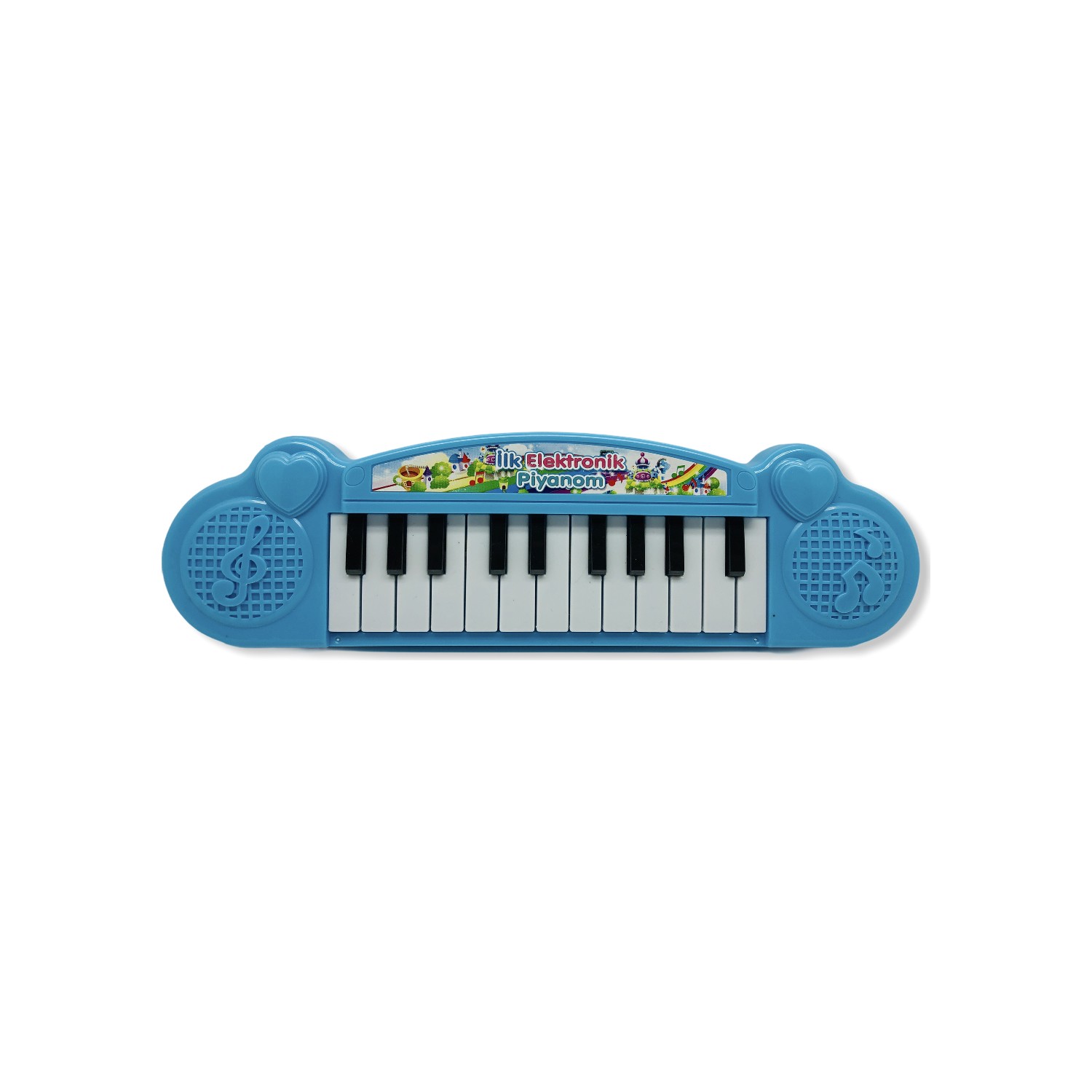Medska Piyano 22 Tuşlu Sesli Ilk Elektronik Piyanom Mavi