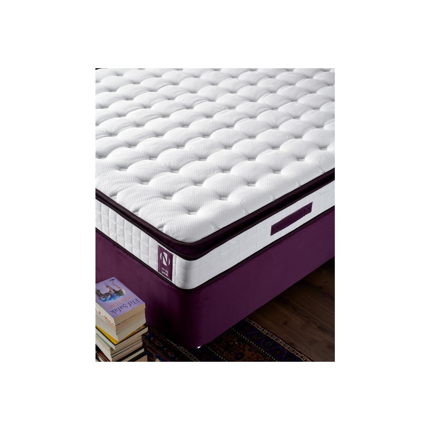 Niron Yatak Purple Full Ergonomik 80 x 180 cm Tek Kişilik