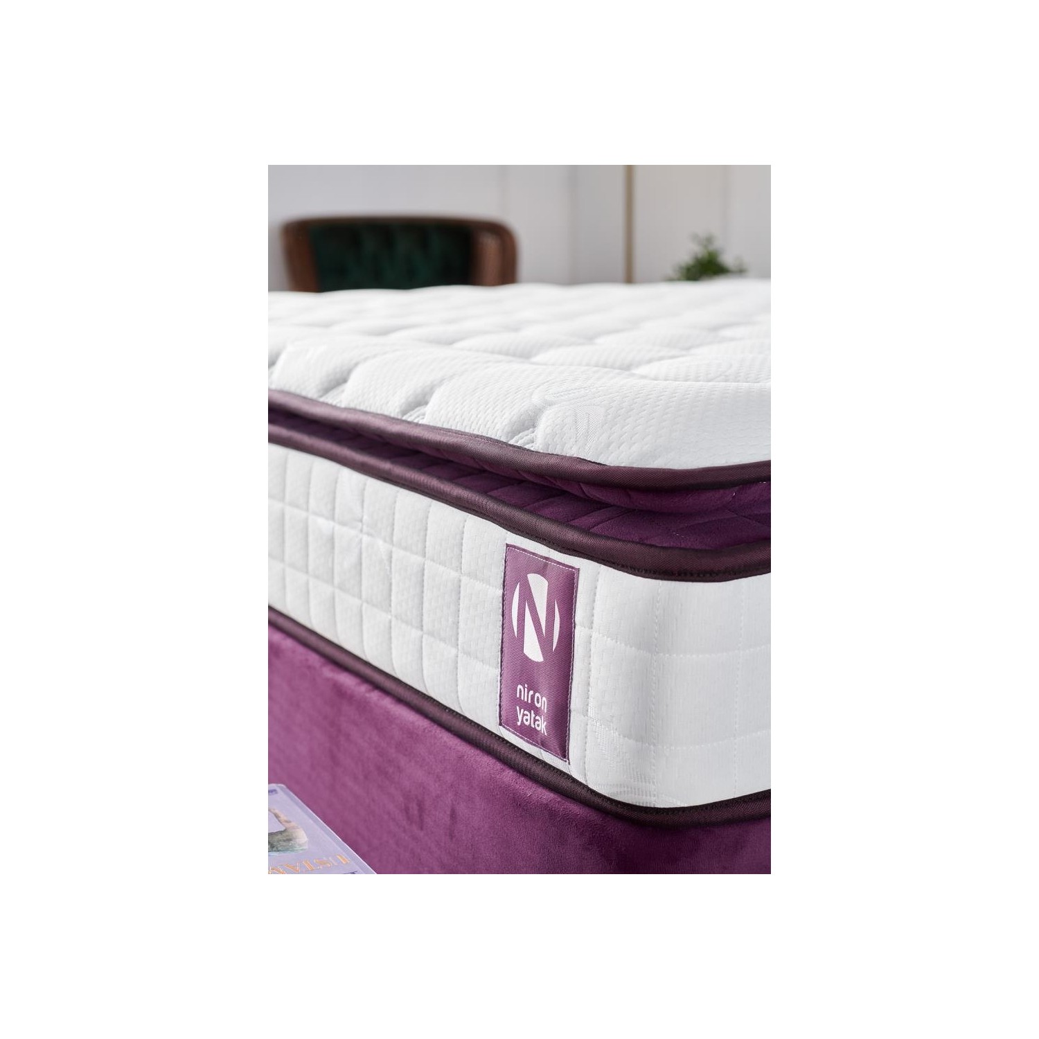 Niron Yatak Purple Full Ergonomik 80 x 180 cm Tek Kişilik Niron Yatak Purple Full Ergonomik 80 x 180 cm Tek Kişilik