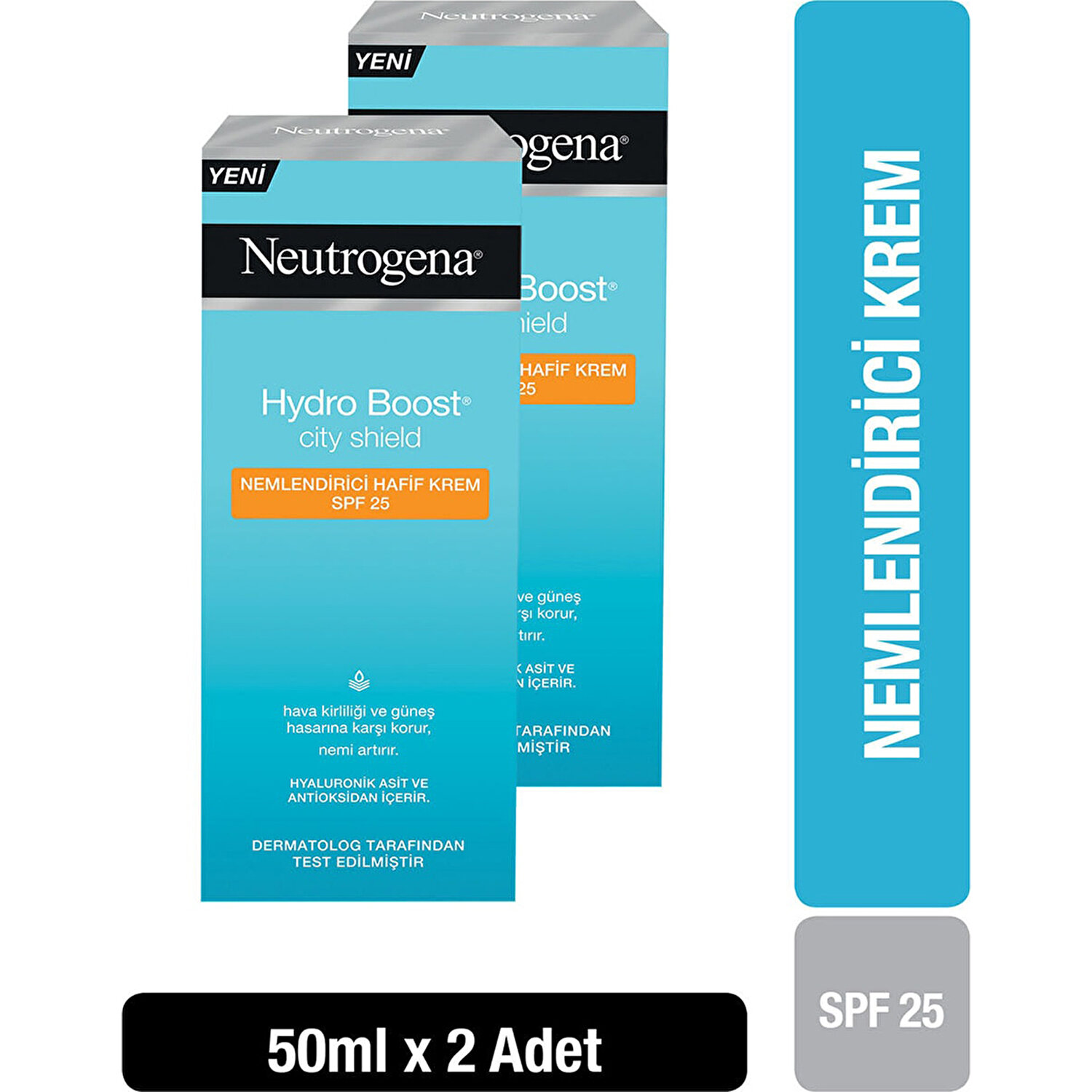 Neutrogena Hydro Boost Spf25 Nemlendirici Hafif Krem 2x50 Ml Fiyatı 7312