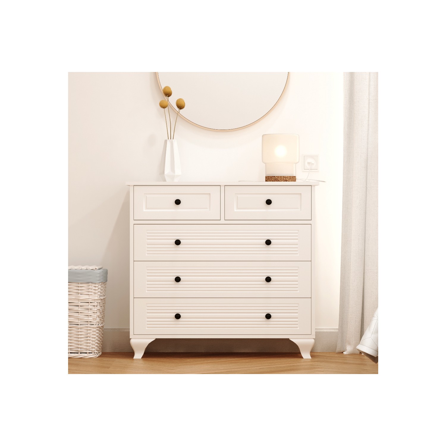 Rabi Mobilya Izel Country Şifonyer Fiyatı Taksit Seçenekleri