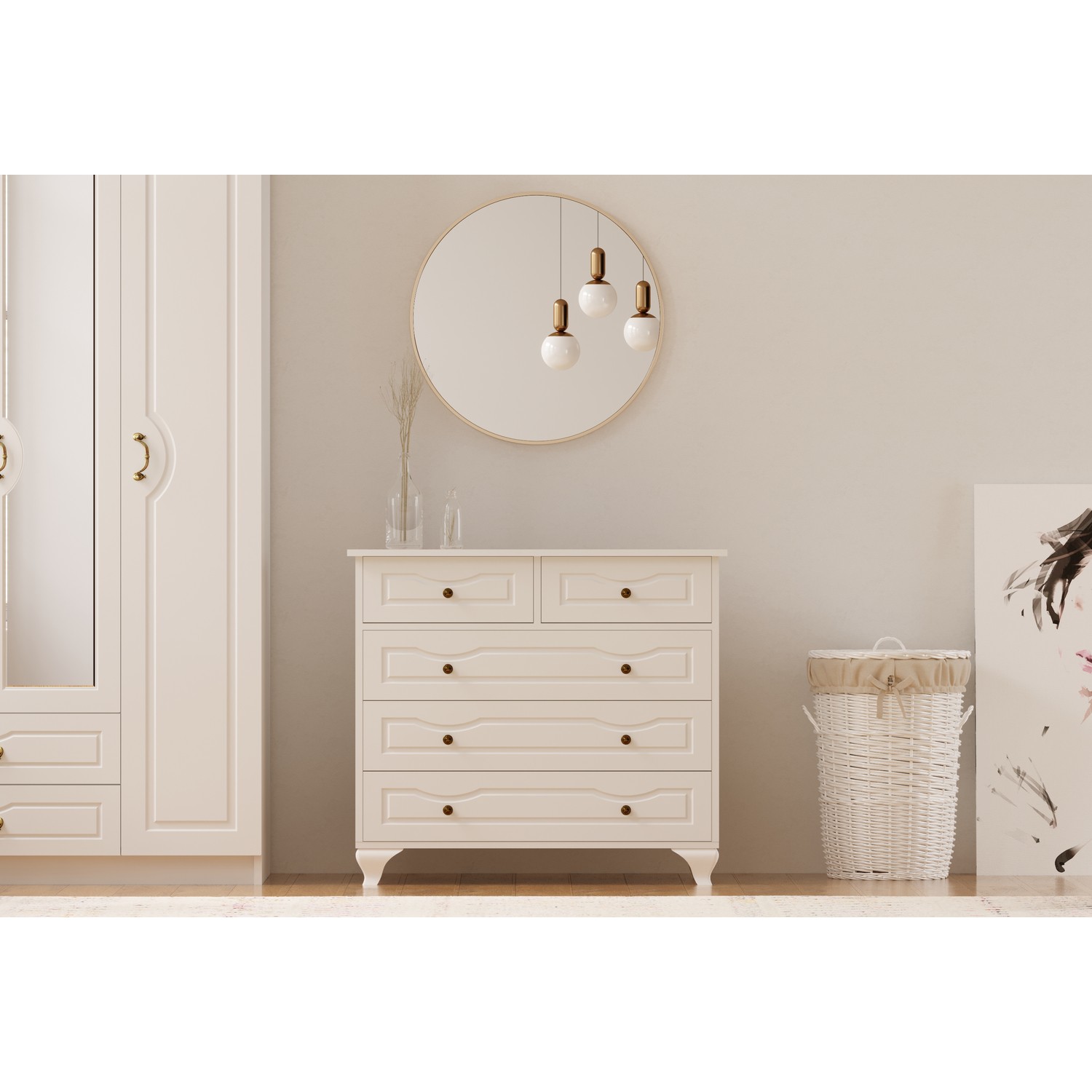 Rabi Mobilya Yağmur Country Şifonyer Fiyatı Taksit