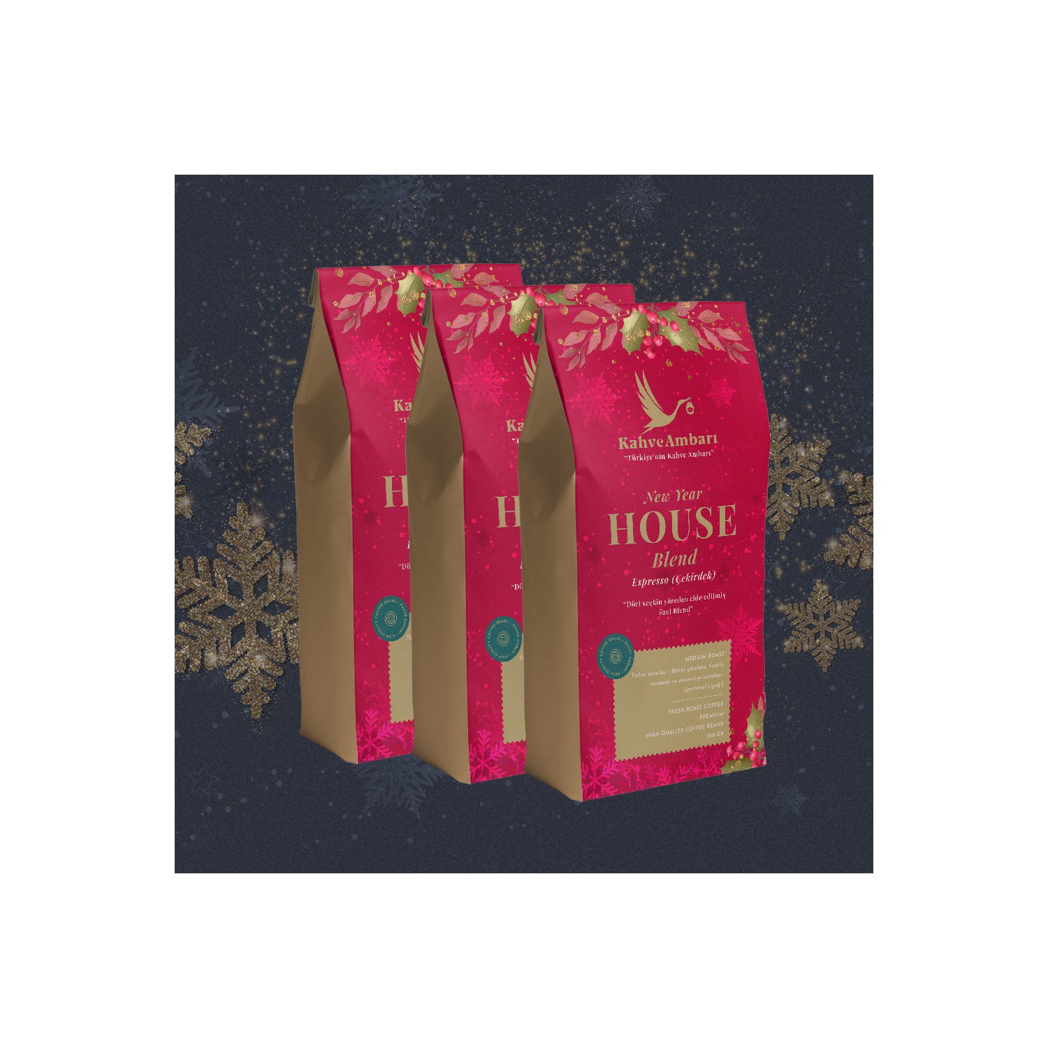 Kahve Ambarı New Year House Blend Espresso Çekirdek Kahve Fiyatı