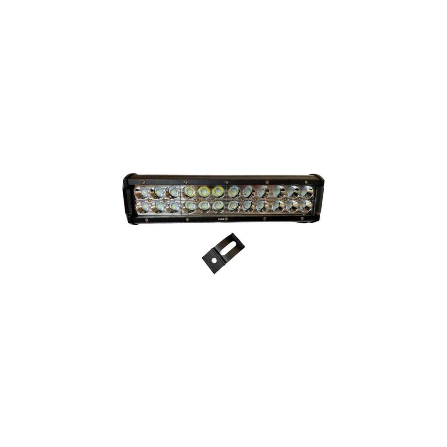 carub tepe led bar off road 30 cm 72 w cift sira led beyaz fiyati