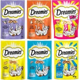 Dreamies Kedi Ödülü Karışık Avantaj Paketi 6'lı